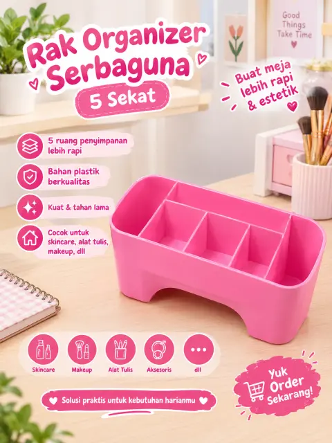 Rak Organizer Serbaguna