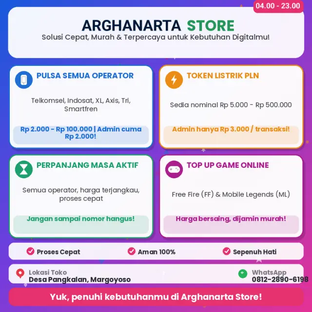 Token Pulsa, Token Listrik, & TOP UP Diamond - Foto 2